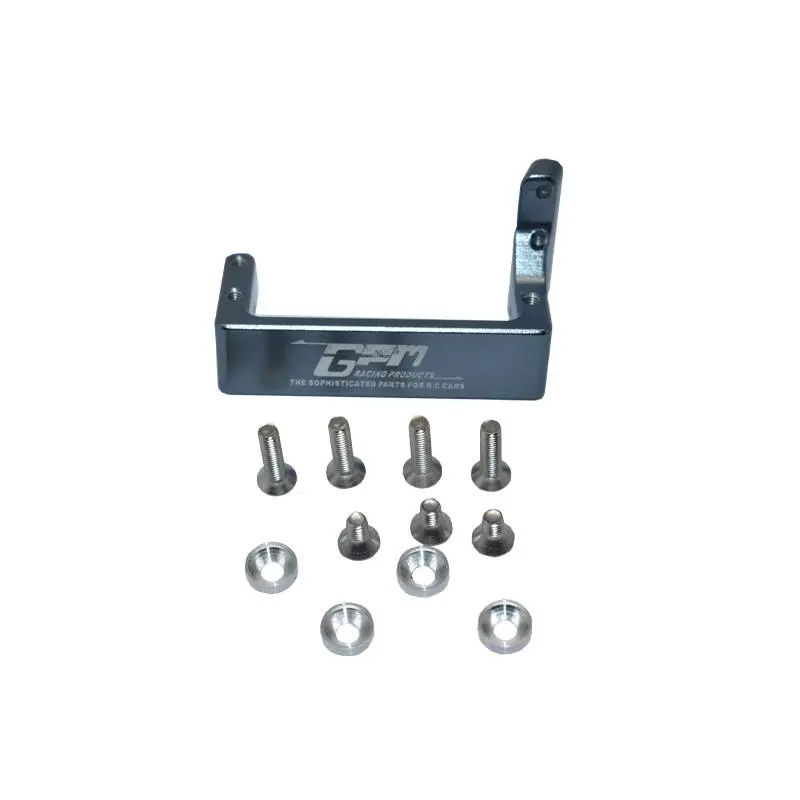 Aluminum Servo Mount For Tamiya 1/10 4Wd Ta08 Pro 58693 - 12Pc Set Gray Silver 1