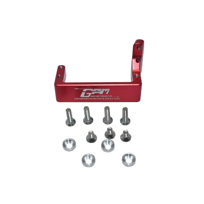 Aluminum Servo Mount For Tamiya 1/10 4Wd Ta08 Pro 58693 - 12Pc Set Red 1