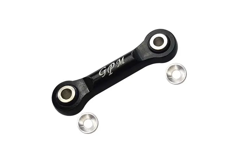 Aluminum Servo Tie Rod For Traxxas 1/8 4Wd Sledge Monster Truck 95076-4 - 3Pc Set Black 1