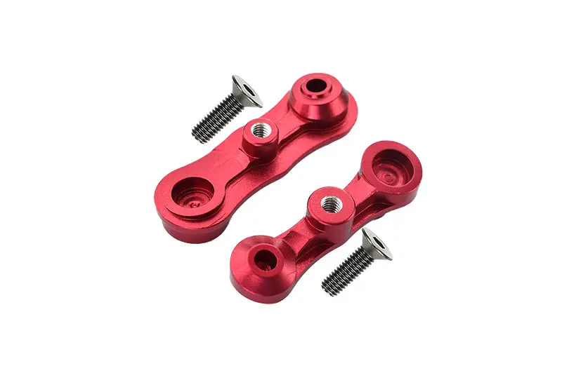 Aluminum Stabilizing Mount For Steering Assembly For Losi 1:6 4Wd Super Baja Rey Los05013 / Super Baja Rey 2.0 Los05021 Upgrades - Red 1