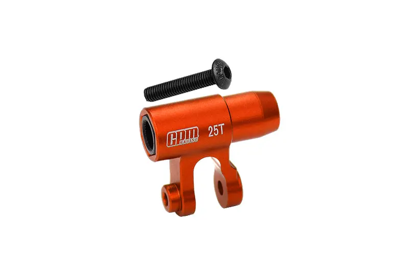 Aluminum Standard 25T Servo Horn For Traxxas X Maxx 4X4 6S / 8S - 2Pc Set Orange 1