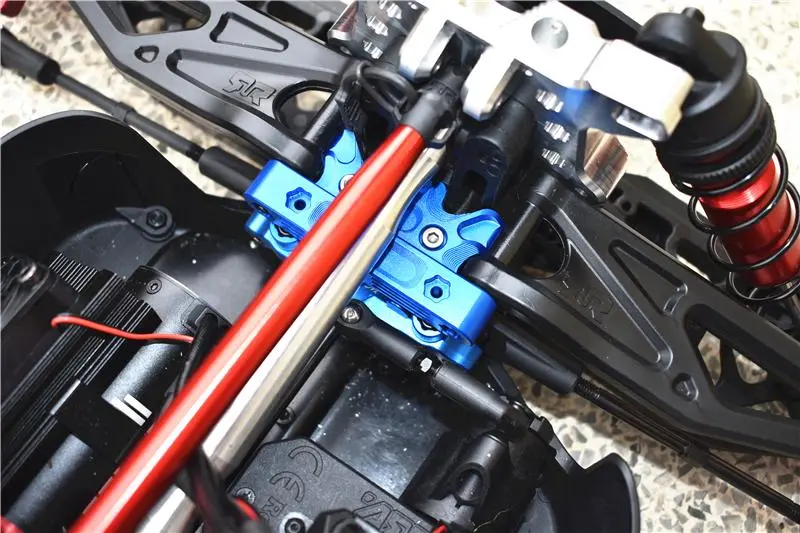 Aluminum Steering Arms For Arrma 1:5 Kraton 8S Blx / Outcast 8S Blx / Kraton Exb Roller - 18Pc Set Green 2