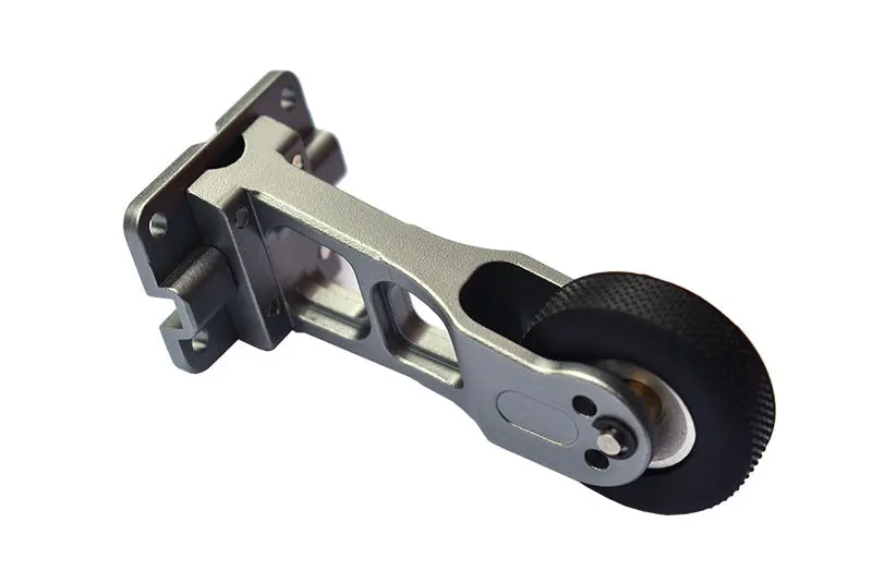 Aluminum Wheelie Bar For Tamiya Rc Trucks Gf-01 / Wild Willy 2 - 1 Set Gray Silver 1