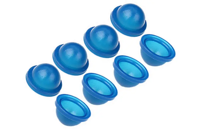 Anti-Oil Leakage Shock Bladder For Gpm Optional And Original Traxxas 1/7 Unlimited Desert Racer Udr 4X4 85076-4 Shock Cap - Blue 1