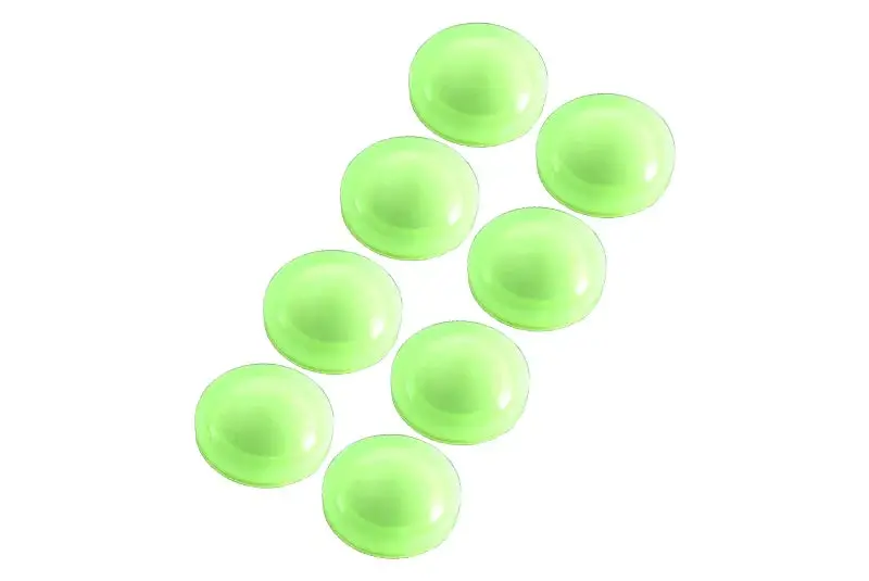 Anti-Oil Leakage Shock Bladder For Gpm Optional And Original Traxxas 1:5 X Maxx 6S 8S / 1:6 Xrt 8S Shock Cap - Green 1