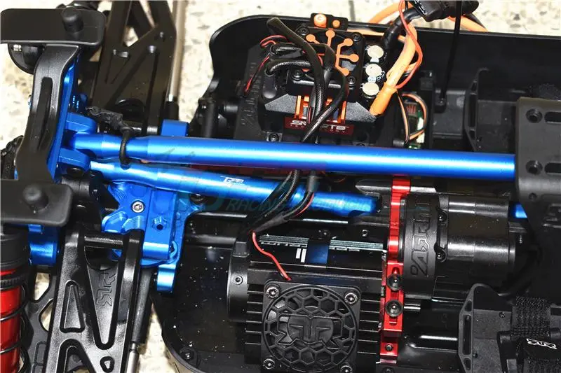 Arrma 1/5 Kraton 8S Blx Monster Truck Aluminum Center Brace Bar - 1Pc Blue 2