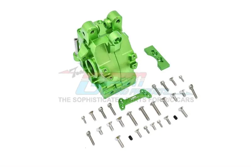Arrma 1/5 Kraton 8S Blx / Outcast 8S Blx Aluminum Front Gear Box - 1 Set Green 1