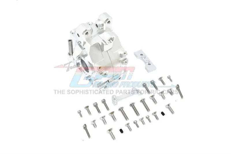 Arrma 1/5 Kraton 8S Blx / Outcast 8S Blx Aluminum Front Gear Box - 1 Set Silver 1