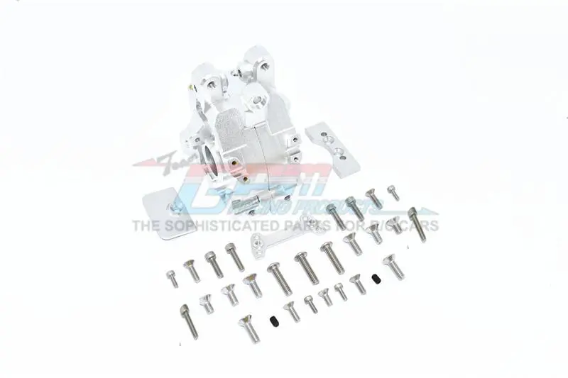Arrma 1/5 Kraton 8S Blx / Outcast 8S Blx Aluminum Rear Gear Box - 1 Set Silver 1