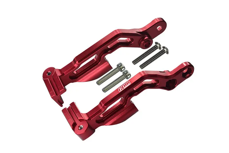 Arrma 1/7 Infraction 6S Blx Aluminum Rear Body Post Fixed Mount - 2Pc Set Red 1
