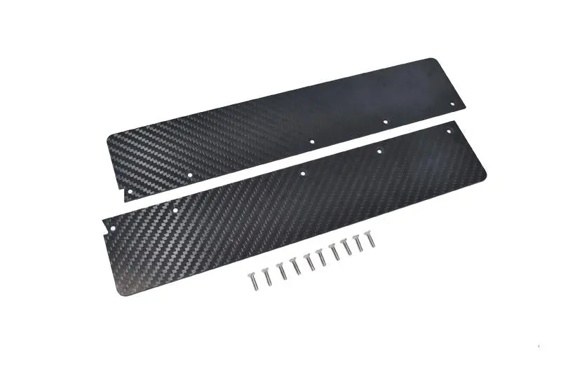 Arrma 1/7 Infraction 6S Blx Ara109001 Carbon Fiber Chassis Side Panels  -12Pc Set Black 1