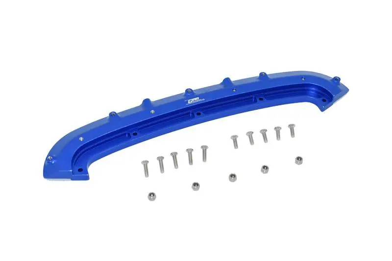 Arrma 1/7 Infraction / Infraction V2 / Limitless Aluminium Front Bumper Mount - 16Pc Set Blue 1