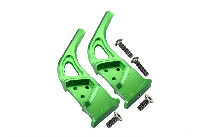 Arrma 1/7 Infraction / Infraction V2 / Limitless Aluminum Rear Wing Mount - 2Pc Set Green 1