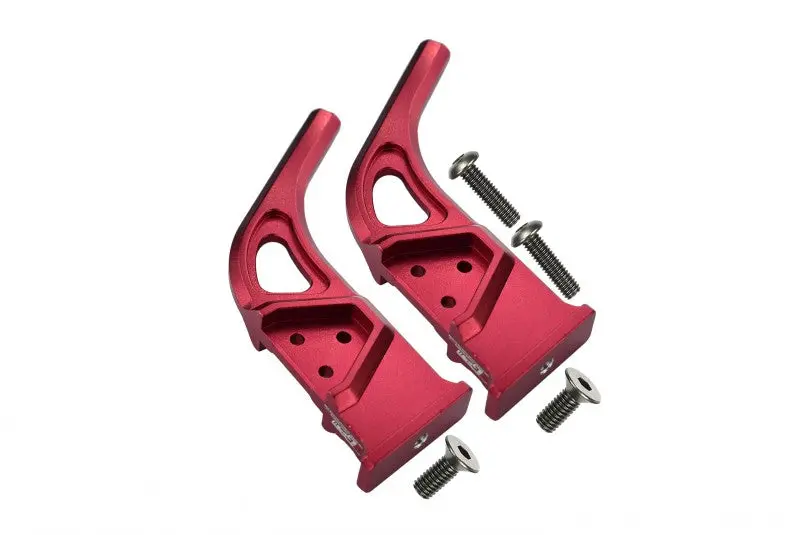 Arrma 1/7 Infraction / Infraction V2 / Limitless Aluminum Rear Wing Mount - 2Pc Set Red 1