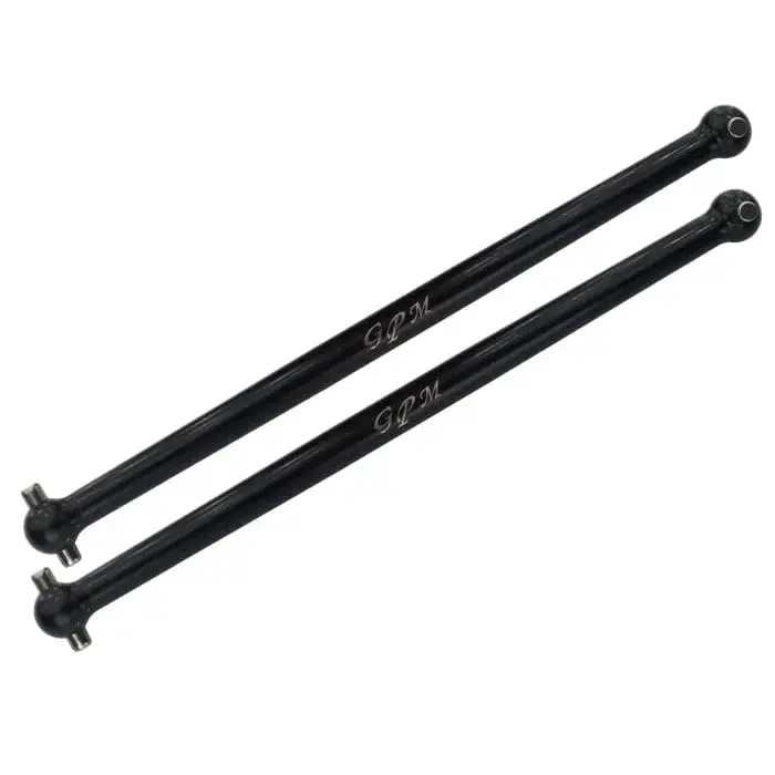 Arrma 1/7 Limitless V2 Speed Bash Roller-Ara7116v2 4140 Carbon Steel Center Dog Bone - 2Pc Set Black 1