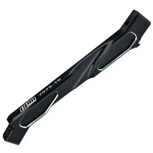 Arrma 1/7 Limitless V2 Speed Bash Roller-Ara7116v2 Aluminum 7075-T6 Front Chassis Brace - 1Pc Set Black 1