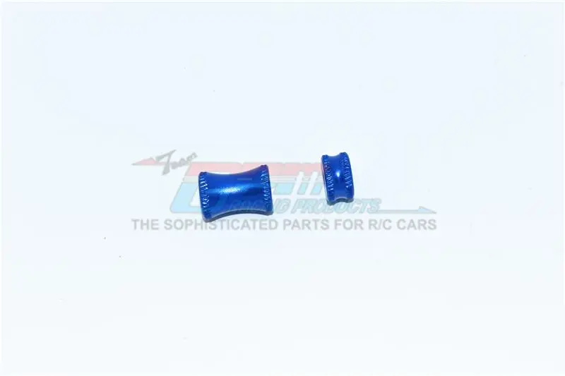 Arrma 1/7 Mojave 6S Blx Aluminum Collar For Rear Chassis Brace - 2Pc Set Blue 1