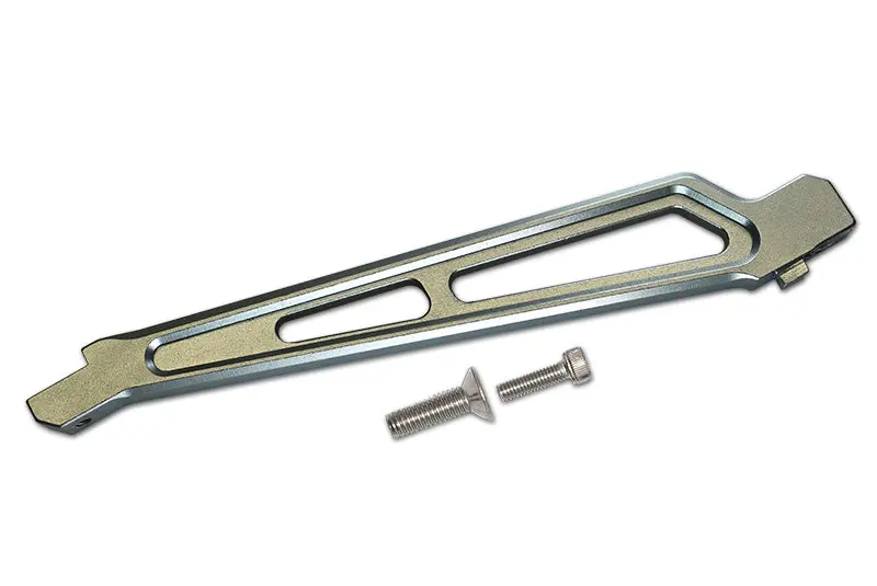 Arrma 1/7 Mojave 6S Blx Aluminum Front Chassis Brace - 1Pc Set Gray Silver 1