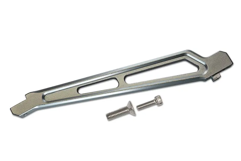 Arrma 1/7 Mojave 6S Blx Aluminum Front Chassis Brace - 1Pc Set Silver 1