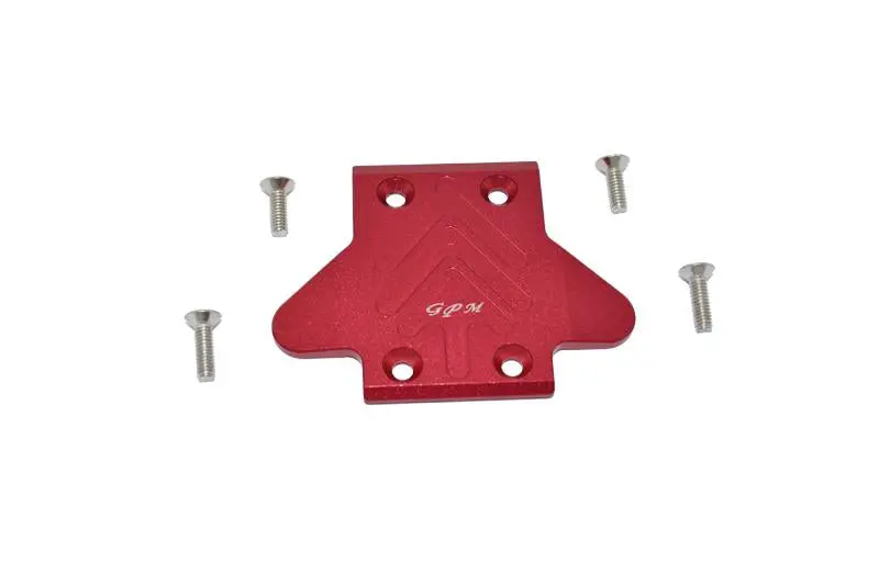 Arrma 1/7 Mojave 6S Blx Aluminum Front Chassis Protection Plate - 5Pc Set Red 1