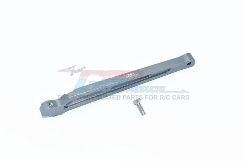 Arrma 1/7 Mojave 6S Blx Aluminum Rear Chassis Brace - 1Pc Set Gray Silver 1