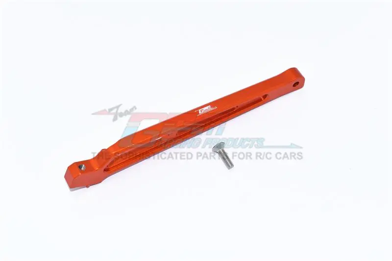Arrma 1/7 Mojave 6S Blx Aluminum Rear Chassis Brace - 1Pc Set Orange 1