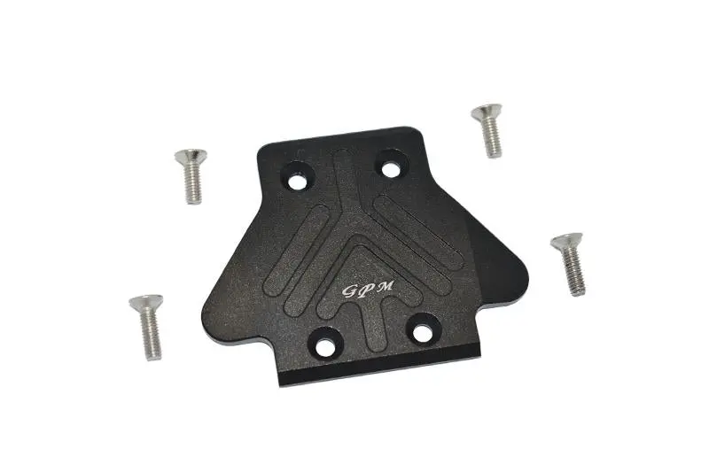 Arrma 1/7 Mojave 6S Blx Aluminum Rear Chassis Protection Plate - 5Pc Set Black 1
