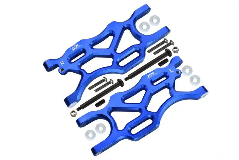 Arrma 1/7 Mojave 6S Blx Aluminum Rear Lower Arms - 2Pc Set Blue 1
