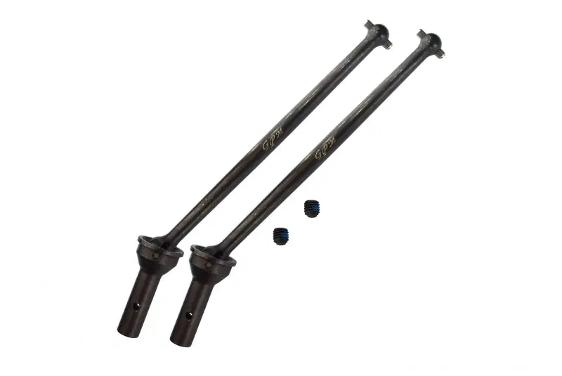 Arrma 1/7 Mojave 6S Blx Harden Steel #45 Front Cvd Drive Shaft - 2Pc Set Black 1