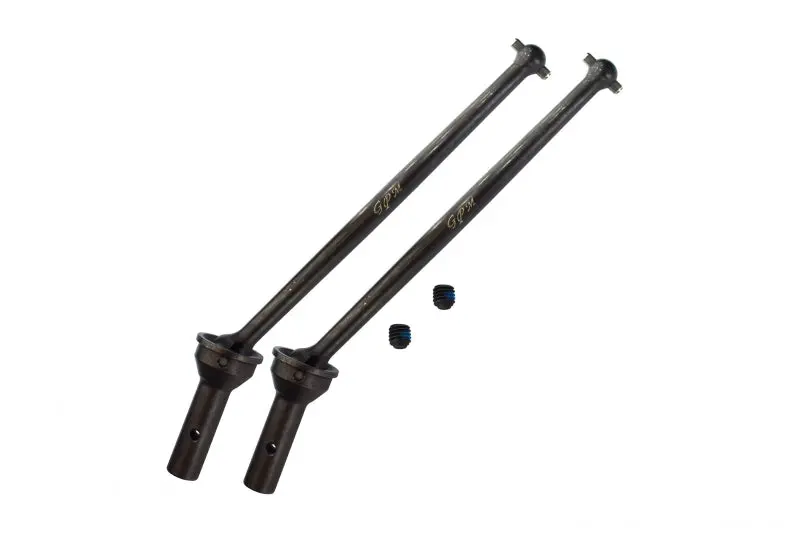 Arrma 1/7 Mojave 6S Blx Harden Steel #45 Rear Cvd Drive Shaft - 2Pc Set Black 1