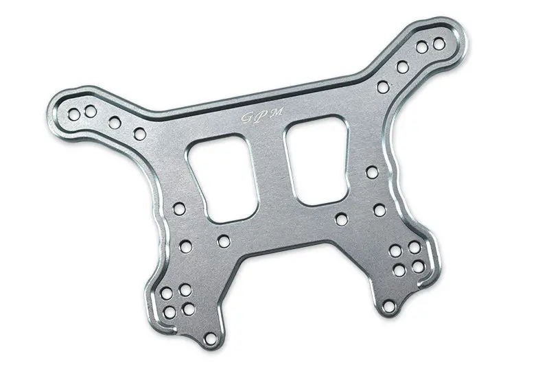 Arrma 1/8 Typhon 6S Blx Aluminum Rear Shock Tower - 1Pc Set Gray Silver 1