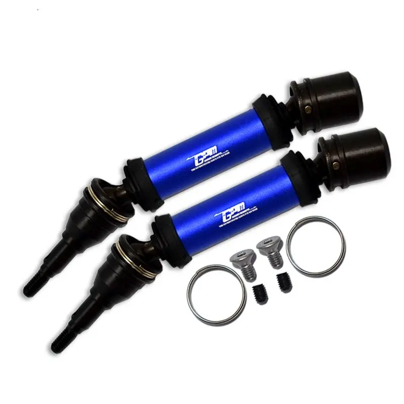 Arrma 1/8 Vendetta 4X4 3S Blx Speed Bash Racer Carbon Steel Front Or Rear Cvd Drive Shaft - 12Pc Set Blue 1