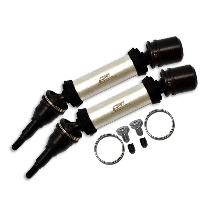 Arrma 1/8 Vendetta 4X4 3S Blx Speed Bash Racer Carbon Steel Front Or Rear Cvd Drive Shaft - 12Pc Set Silver 1