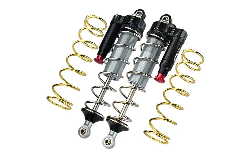 Arrma 1:5 Kraton 8S Blx-Ara110002 Aluminum 6061-T6 Front L-Shape Piggy Back (Built-In Piston Spring) Adjustable Spring Dampers 177Mm - Silver 1