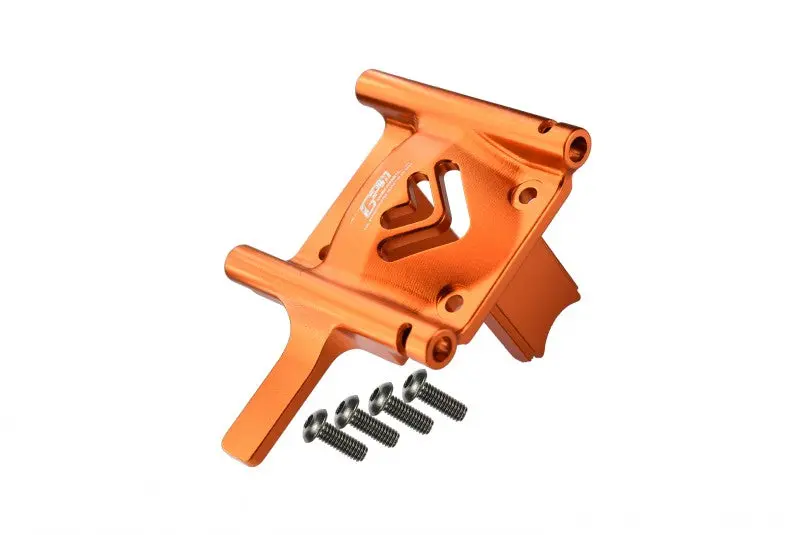 Arrma 1:7 Infraction / Infraction V2 / Limitless Aluminum Center Differential Cover - 1Pc Set Orange 1