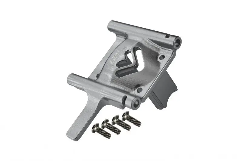 Arrma 1:7 Infraction / Infraction V2 / Limitless Aluminum Center Differential Cover - 1Pc Set Silver 1