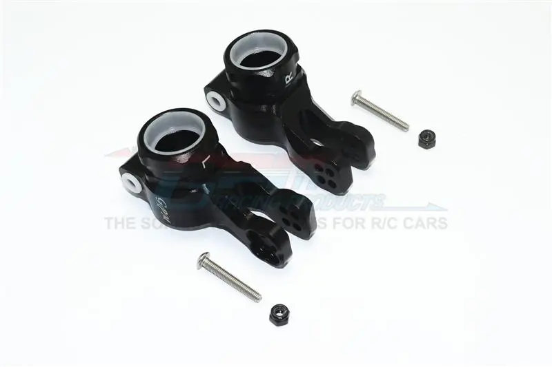 Arrma 1:8 Kraton 6S / Outcast 6S / Notorious 6S / Kraton 6S V5 / Notorious 6S V5 Aluminum Rear Knuckle Arm - 1Pr Set Black 1