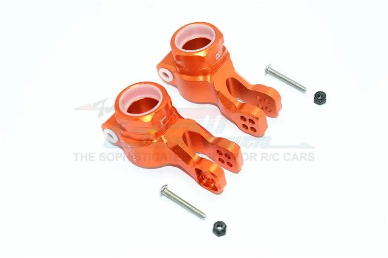 Arrma 1:8 Kraton 6S / Outcast 6S / Notorious 6S / Kraton 6S V5 / Notorious 6S V5 Aluminum Rear Knuckle Arm - 1Pr Set Orange 1