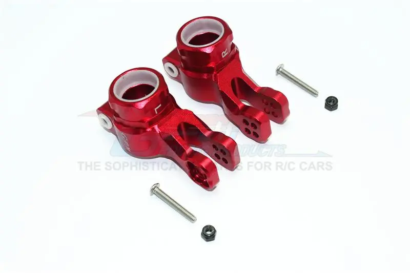 Arrma 1:8 Kraton 6S / Outcast 6S / Notorious 6S / Kraton 6S V5 / Notorious 6S V5 Aluminum Rear Knuckle Arm - 1Pr Set Red 1