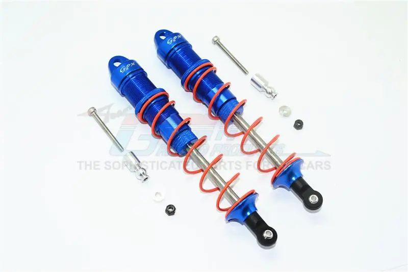 Arrma 1:8 Kraton / Outcast / Talion / Kraton V5 / Notorious V5 / 1:7 Fireteam Aluminum Rear Adjustable Dampers 135Mm - 1Pr Set Blue 1