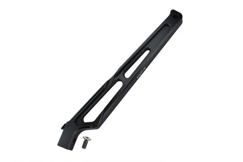 Arrma 1:8 Talion 6S Blx (Ara106048) / 1:7 Fireteam 6S Blx (Ara7618) Aluminium Rear Chassis Brace - 1Pc Set Black 1