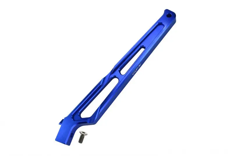 Arrma 1:8 Talion 6S Blx (Ara106048) / 1:7 Fireteam 6S Blx (Ara7618) Aluminium Rear Chassis Brace - 1Pc Set Blue 1