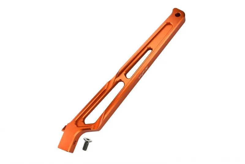 Arrma 1:8 Talion 6S Blx (Ara106048) / 1:7 Fireteam 6S Blx (Ara7618) Aluminium Rear Chassis Brace - 1Pc Set Ornage 1