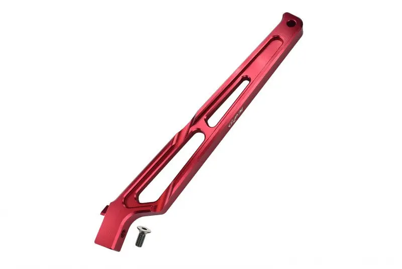 Arrma 1:8 Talion 6S Blx (Ara106048) / 1:7 Fireteam 6S Blx (Ara7618) Aluminium Rear Chassis Brace - 1Pc Set Red 1