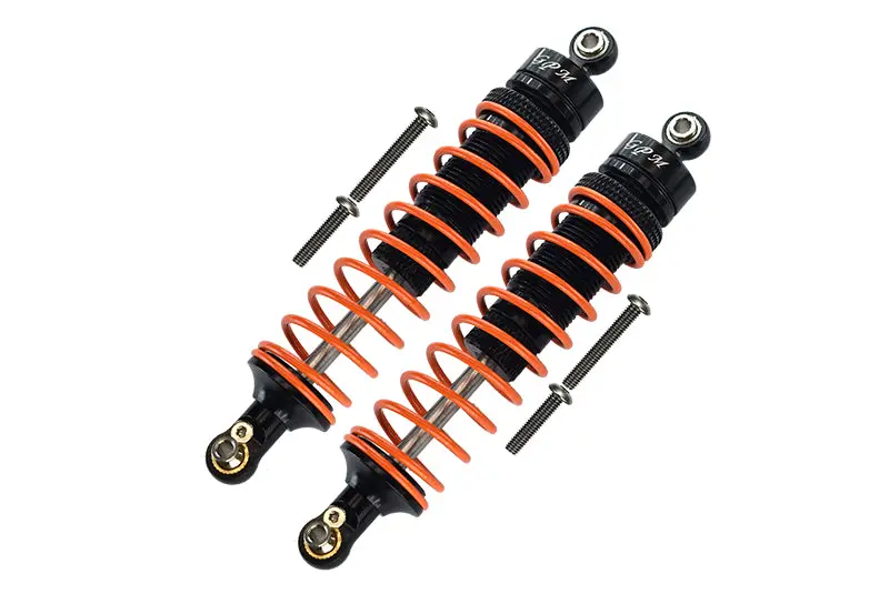 Arrma Granite 4X4 / Big Rock Crew Cab 4X4 Aluminum Front Heavy-Duty Adjustable Damper (102Mm) - 1Pr Set Black 1