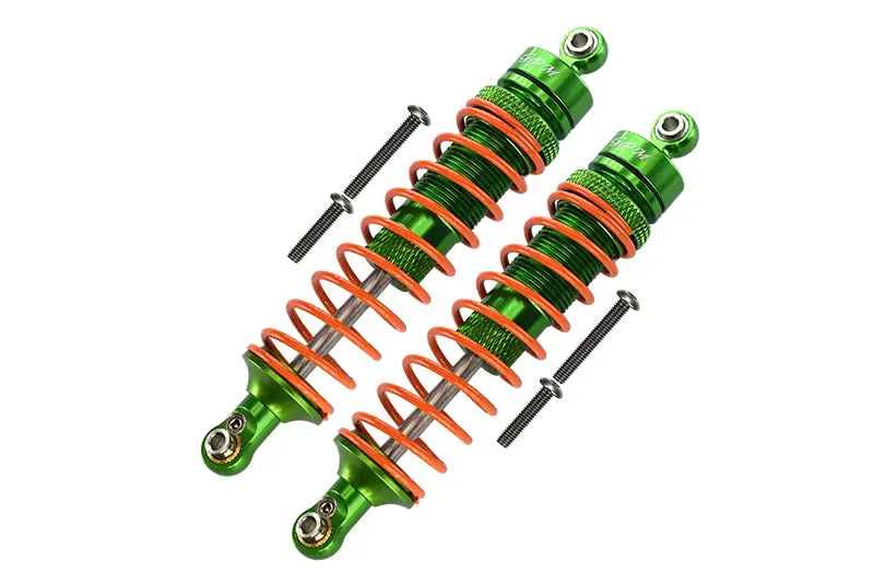 Arrma Granite 4X4 / Big Rock Crew Cab 4X4 Aluminum Front Heavy-Duty Adjustable Damper (102Mm) - 1Pr Set Green 1