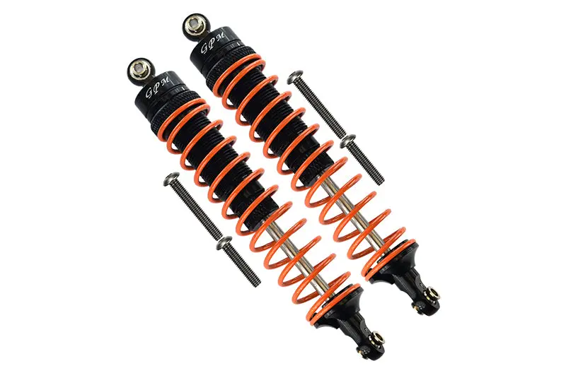 Arrma Granite 4X4 / Big Rock Crew Cab 4X4 Aluminum Rear Heavy-Duty Adjustable Damper (115Mm) - 1Pr Set Black 1