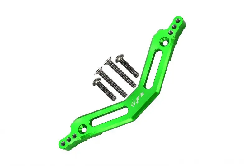 Arrma Granite 4X4 / Big Rock Crew Cab 4X4 Upgrade Parts Aluminum Rear Damper Mount- 1Pc Set Green 1