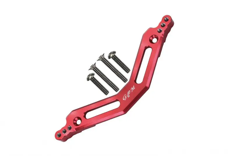 Arrma Granite 4X4 / Big Rock Crew Cab 4X4 Upgrade Parts Aluminum Rear Damper Mount- 1Pc Set Red 1