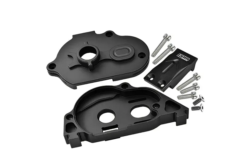 Arrma Granite 4X4 Blx Mega Monster Truck Aluminum Rear Gear Protection Motor Mount - 1 Set Black 1